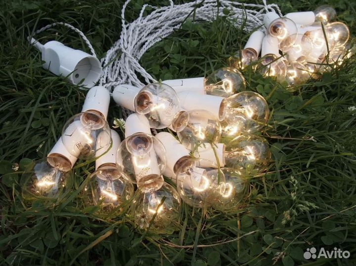 Аренда ретро гирлянды