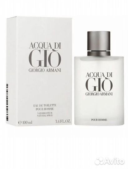 Giorgio armani Acqua Di Gio Homme 100 мл