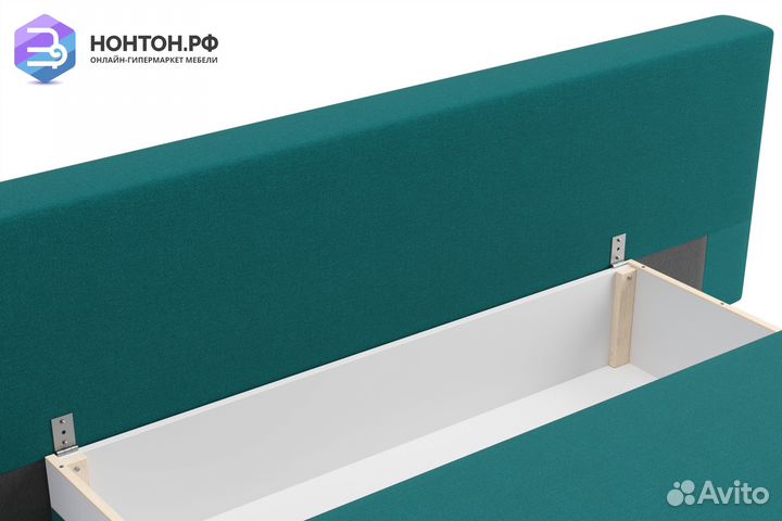 Диван еврокнижка Сайле изумрудный