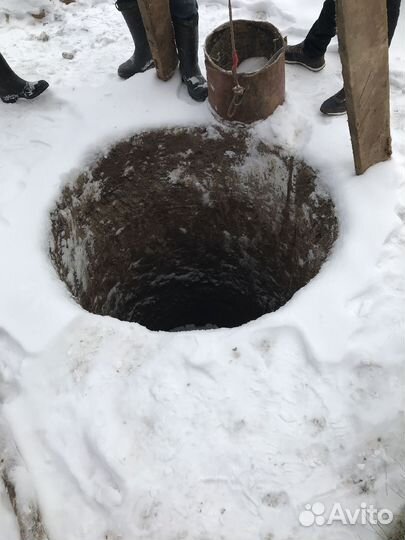 Копка септики, колодцы чистка колодцев углубление