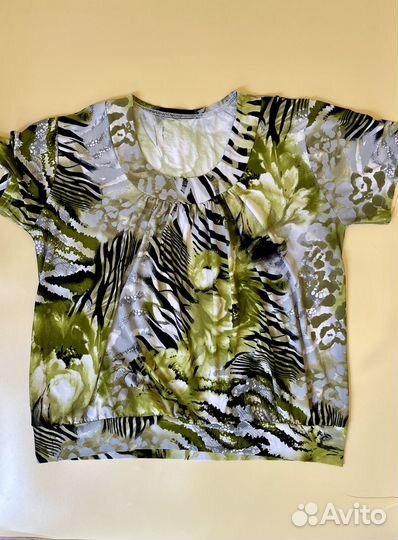 Футболки женские пакетом размер 52-54