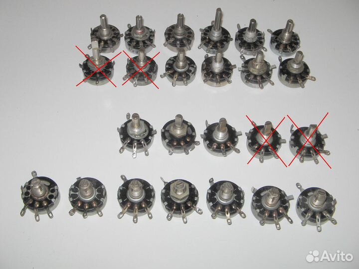 Потенциометры (переменные резисторы) СССР