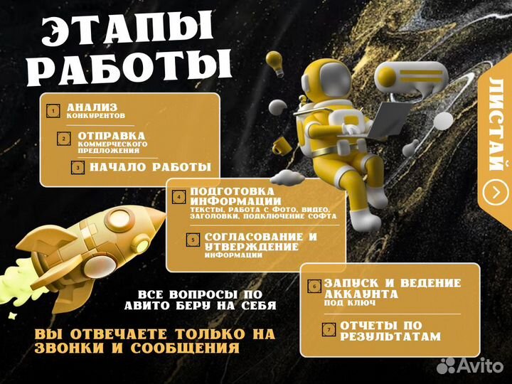 Авитолог / Услуги авитолога / Продвижение на авито