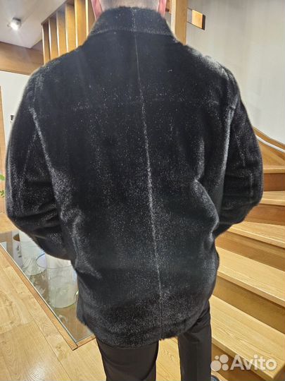Шуба из нерпы мужская
