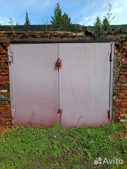 Ворота гаражные металлические бу