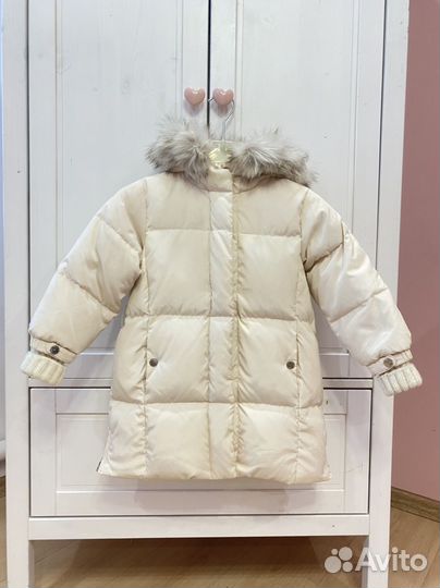 Пуховик zara для девочки