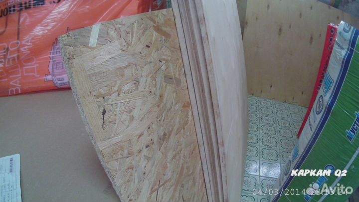 Осб - 3 (OSB), фанера, вагонка липа,двп