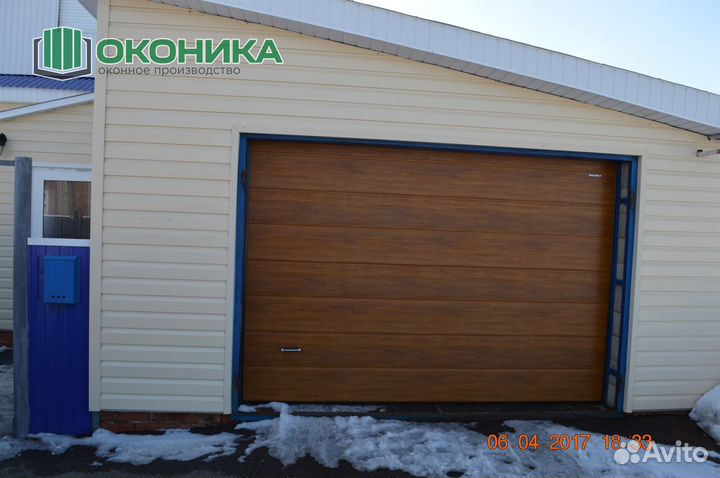 Ворота автоматические секционные