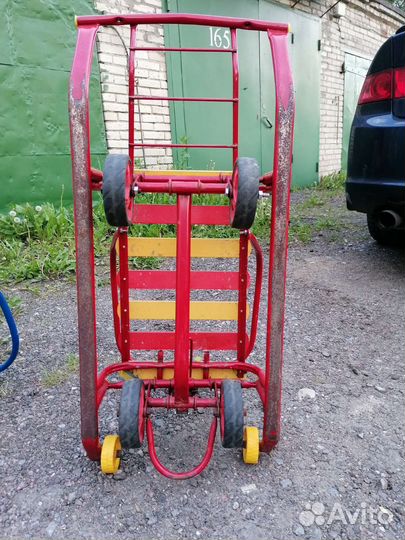 Детские санки на колесах