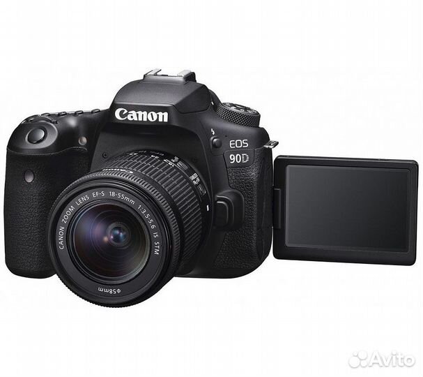 Зеркальный фотоаппарат Canon EOS 90D Kit 18-135 IS