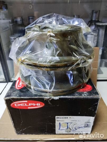 Диск тормозной задний MB Sprinter, VW LT