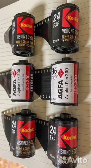 Фотопленка kodak vision fuji vivid