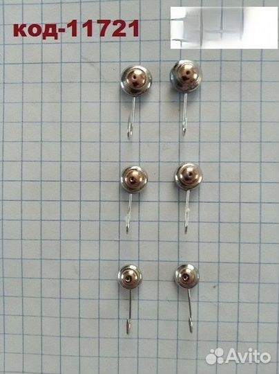 Мормышки Набор уп 6 шт глаза