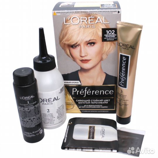 L'oreal Краска для волос Preference Feria 102 Свер