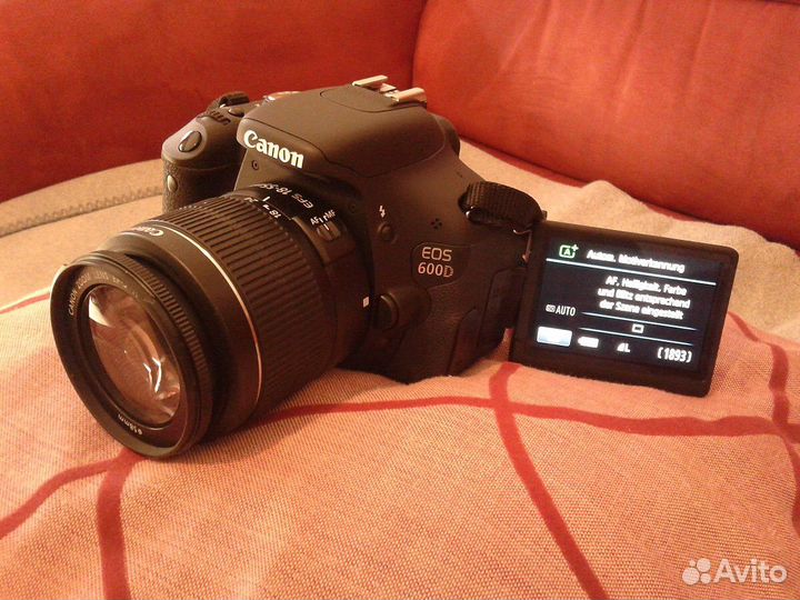 Зеркальный фотоаппарат canon 600d бронь