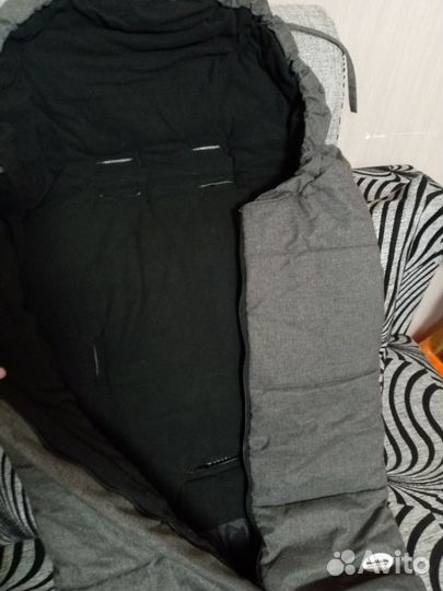 Зимний конверт в коляску ми-ми-ми