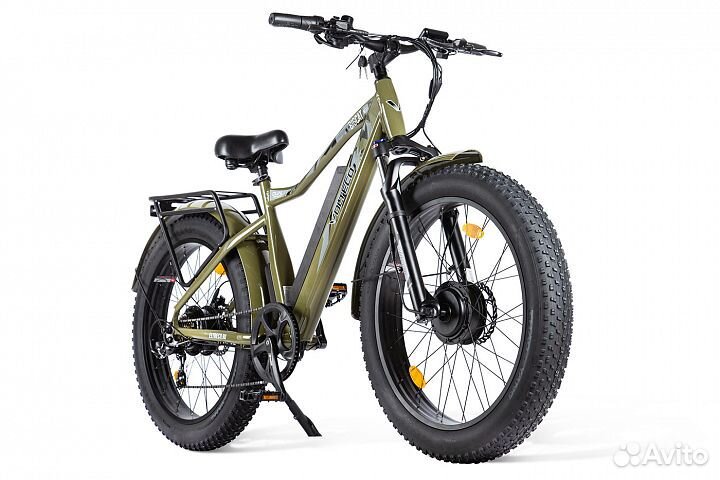 Электровелосипед volteco BigCat Dual Next хаки