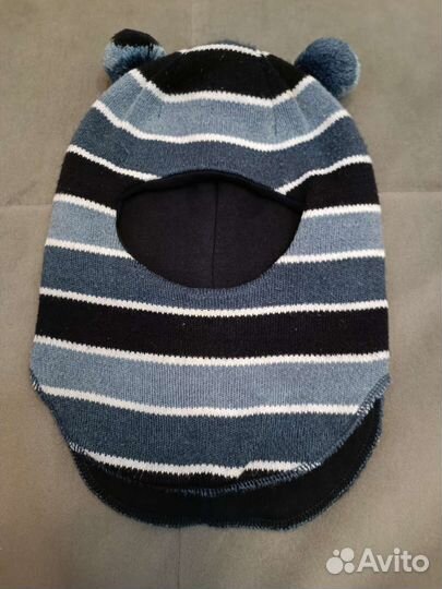 Шапка шлем медведь р50-52