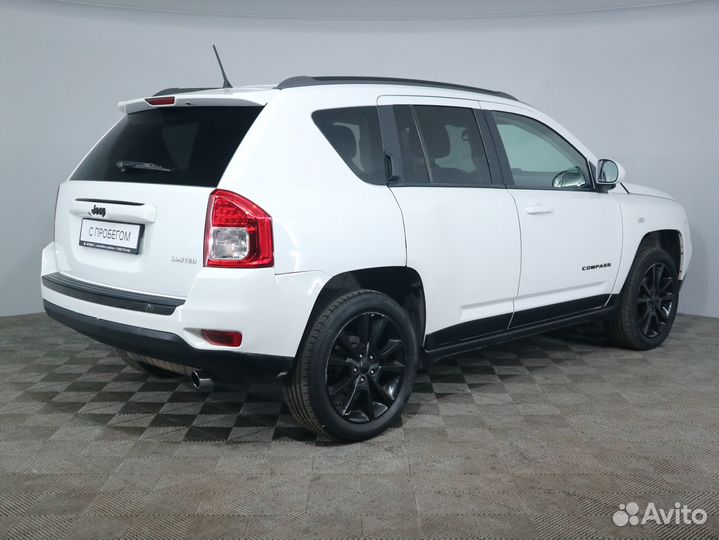 Jeep Compass 2.4 AT, 2014, 100 185 км