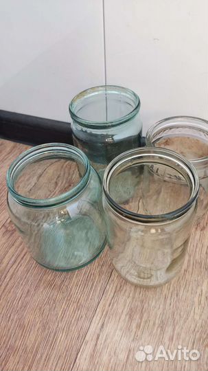 Банка стеклянная 1литр, 8 штук