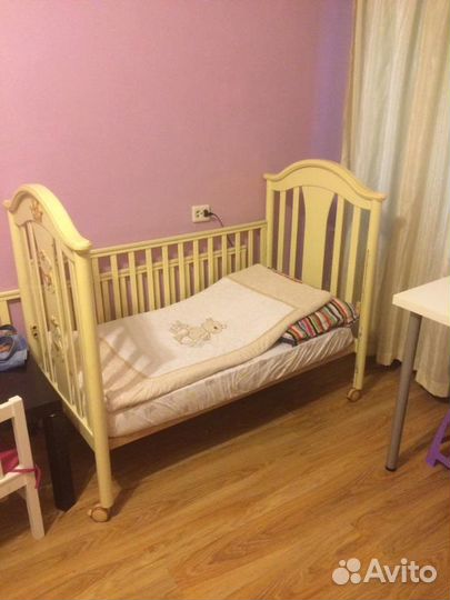 Детская кровать и комод Pali