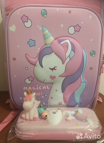 Новый рюкзак школьный для девочки