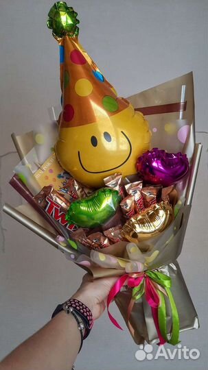 Сладкие букеты, из зефира, маршмеллоу, конфет