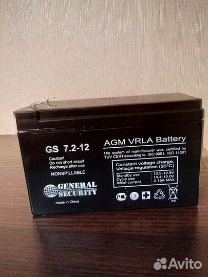 Аккумулятор для Источника Бесперебойного Питания