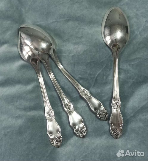 Ложки мельхиор СССР 6шт
