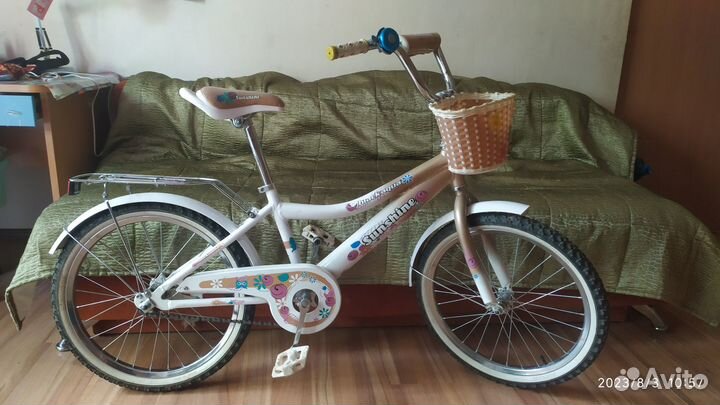 Велосипед детский 20 для девочек 6-9 лет