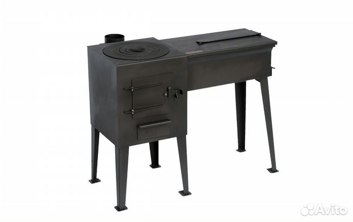 Печь Казан-мангал Сибирь