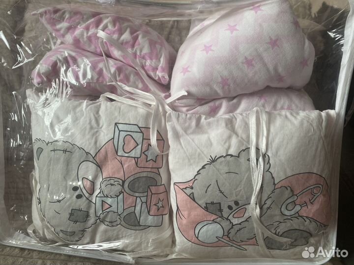 Комплект в кроватку с бортиками