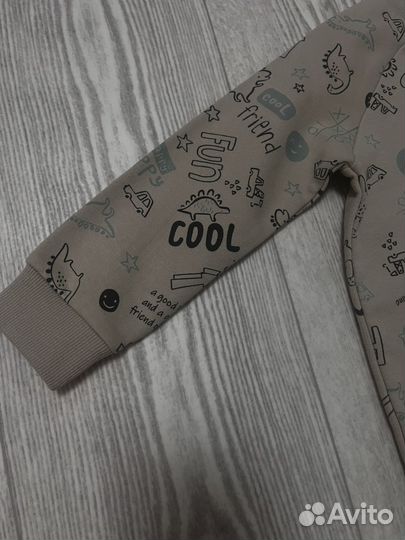 Комбинезон теплый флисовый 86-92