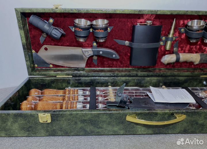 Шашлычный набор шампуров