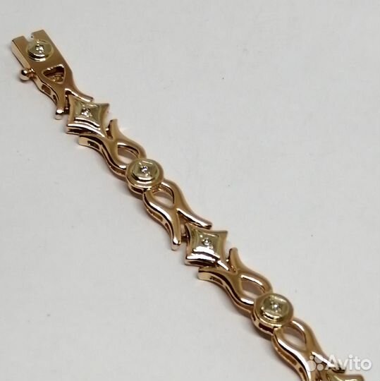 Часы / размер 19 / 14,82г / Золото583 / бриллианты