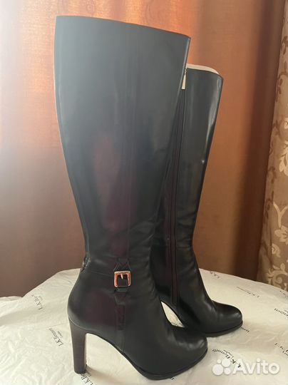 Женские сапоги натуральная кожа демисезонные 37р