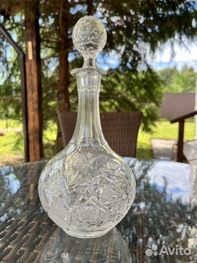 Графин хрустальный