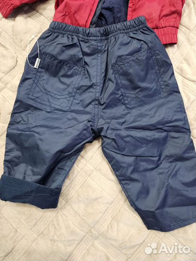 Утепленные штаны 80