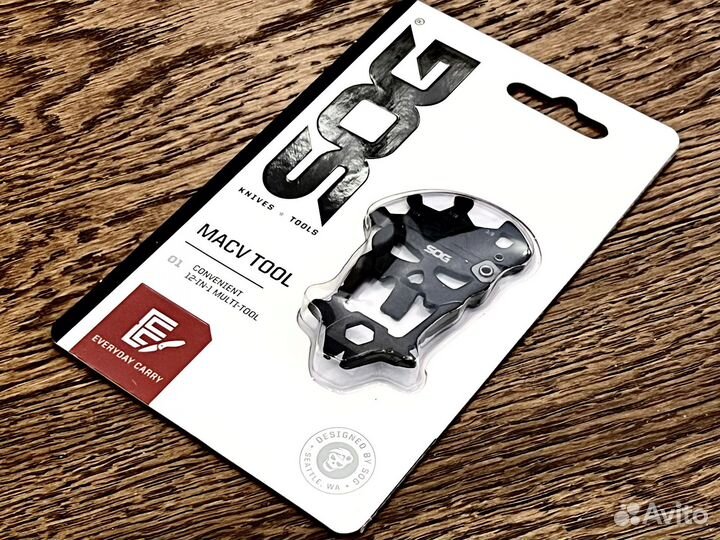 SOG MacV Tool SM1001 EDC брелок мультитул