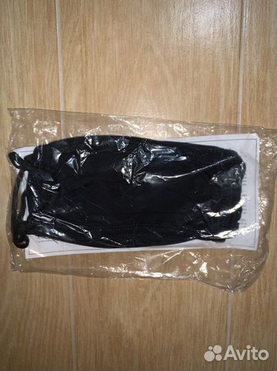 Упаковка масок медицинских чёрных