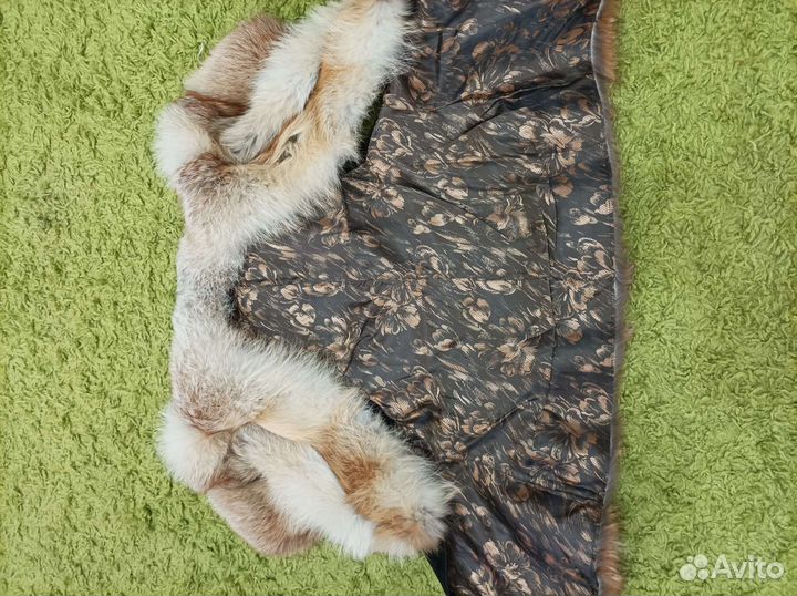 Меховая жилетка из лисы