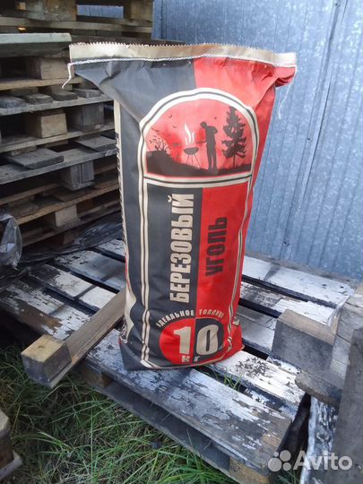Уголь березовый 10 кг
