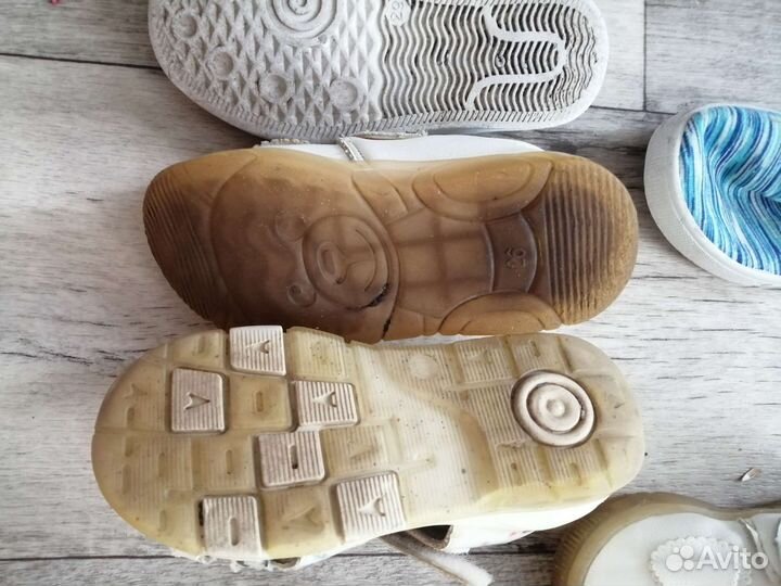 Обувь пакетом для девочки