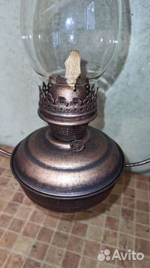 Керосиновая лампа старинная. Реставрация
