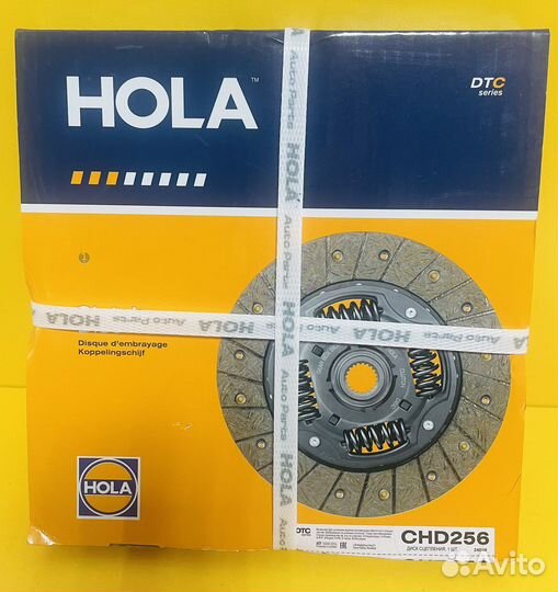 Диск сцепления ведомый 406 hola