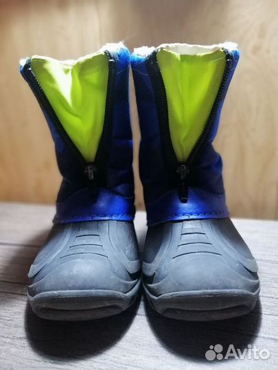 Сапоги осень зима 28 размер для мальчика