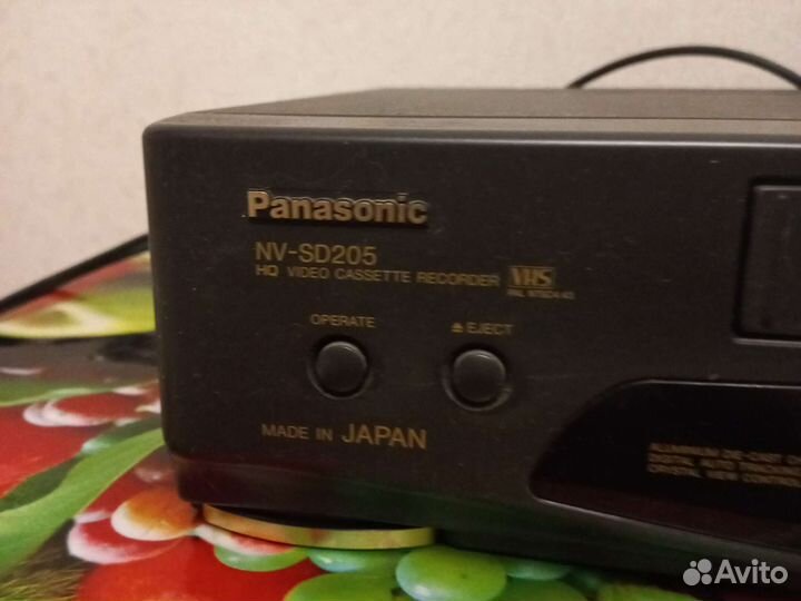 Видеомагнитофон panasonic nv-SD205