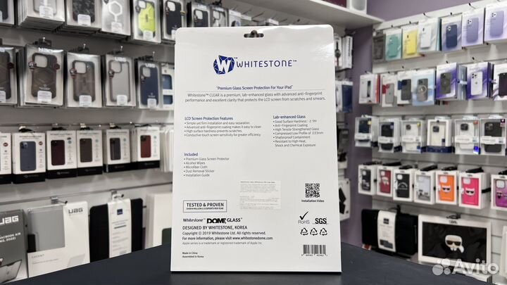 Стекло Whitestone Clear glass для iPad Pro 12.9