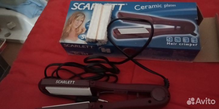 Выпрямитель для волос scarlett