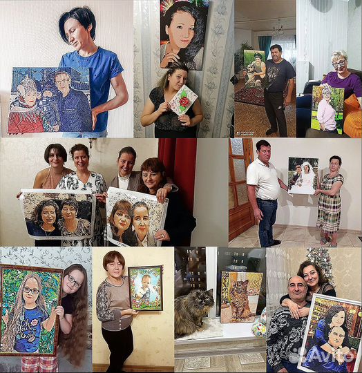 Алмазная мозаика - картина по фото